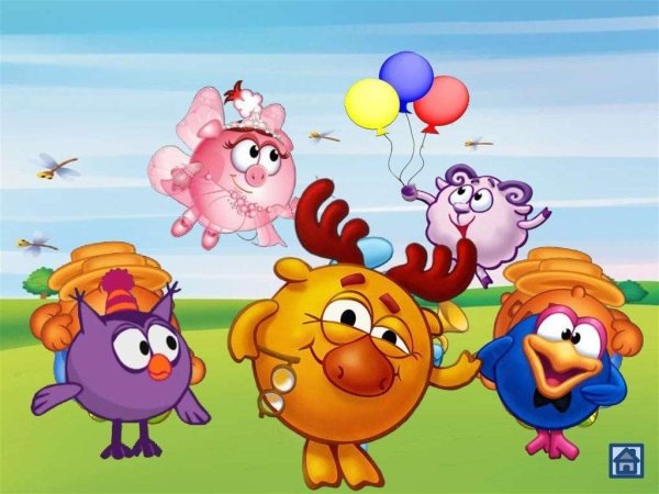 Занятия со Смешариками