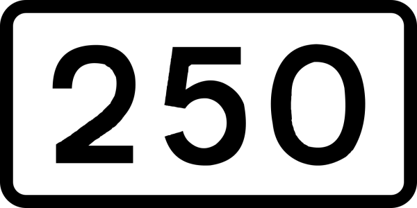 Число 250 красиво