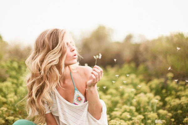 Счастливая женщина