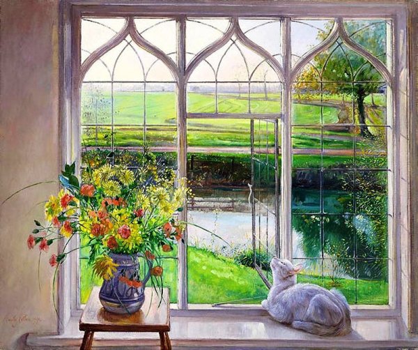 Timothy Easton художник окно