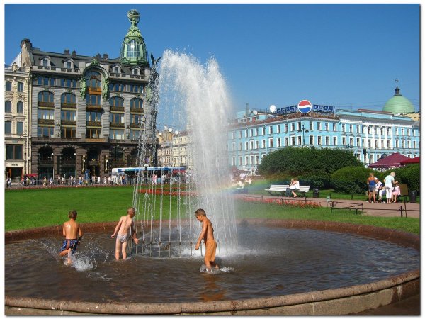 СПБ летом