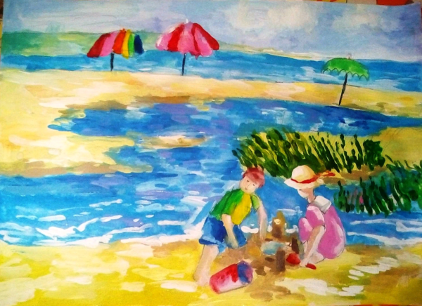 Рисование лето