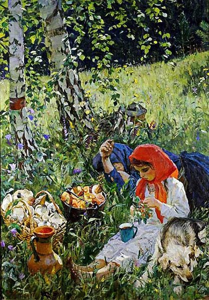 Картина Пластова летом