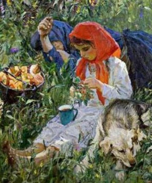 Картина Пластова летом 5 класс