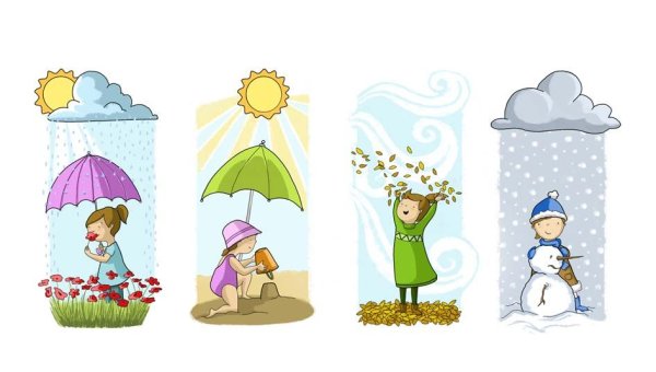 Зима и лето на одном фото