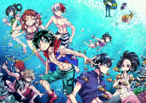 Мга аниме моя геройская Академия