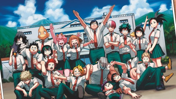 Аниме моя геройская Академия персонажи с именами