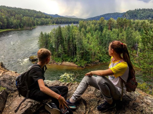 Поход по Алтаю с детьми