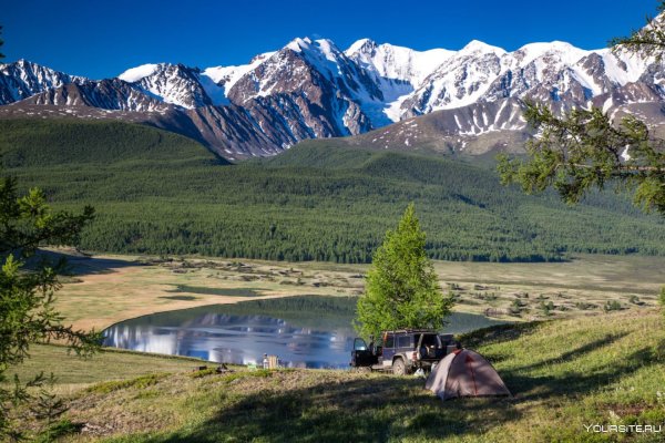 Озеро Джангысколь горный Алтай
