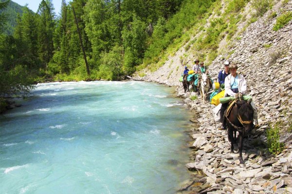 Горный Алтай водная прогулка