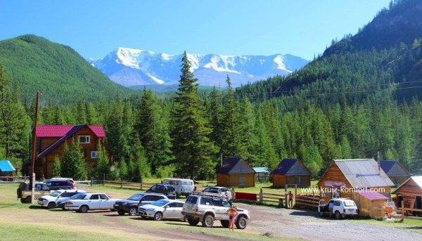 Горный Алтай Чемал горы база