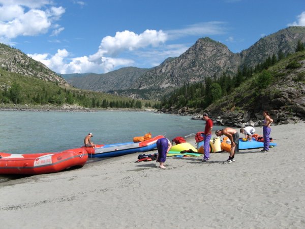 Рафтинг на Телецком озере