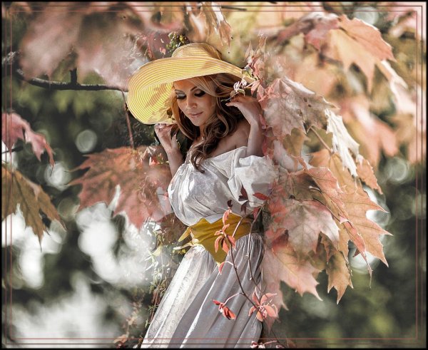 Фотосессия бабье лето