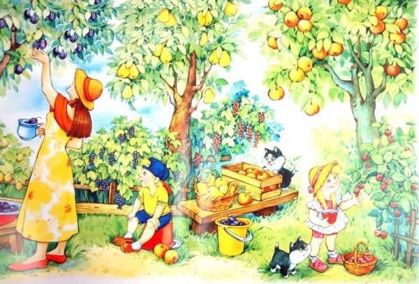 Осенние фонтаны Петергофа