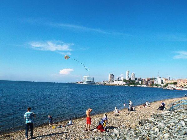 Город у моря Владивосток