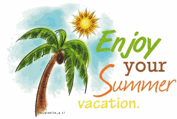 Summer раскраска