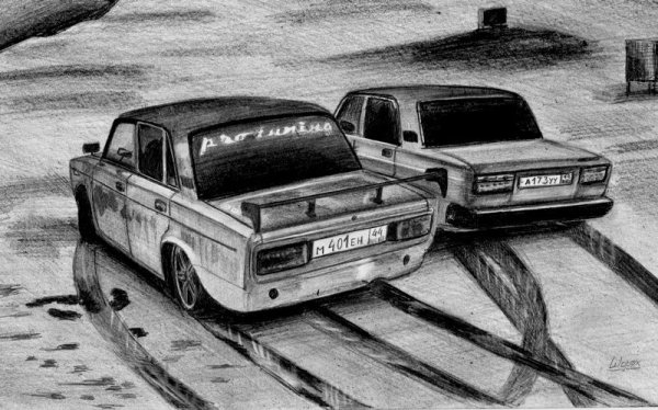 Автомобиль в стиле ретро вектор