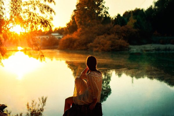 Девушка на природе