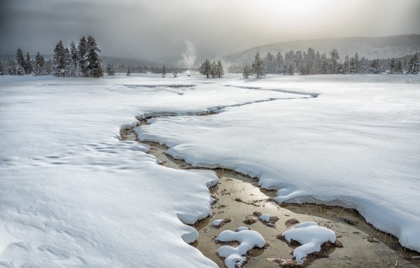 Зимняя река