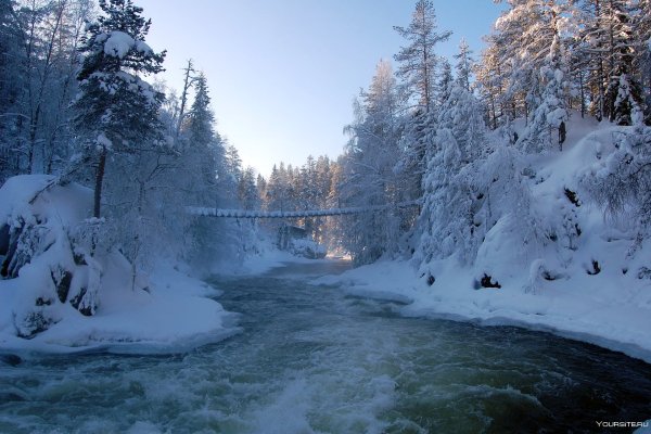 Оуланка река Финляндия