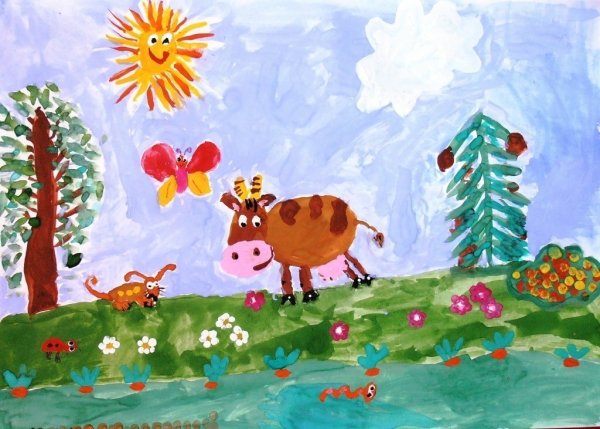 Разрезные пазлы для малышей