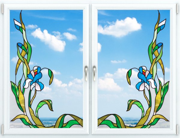 Окна Калева витражи