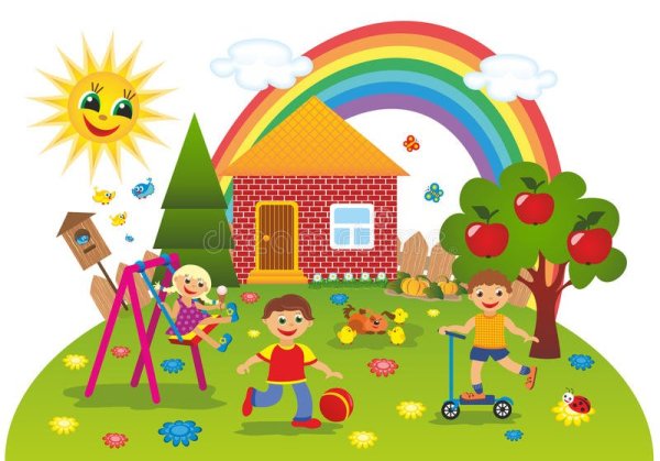 Летние игры во дворе для детей