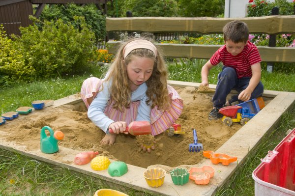 Советский детский сад живопись
