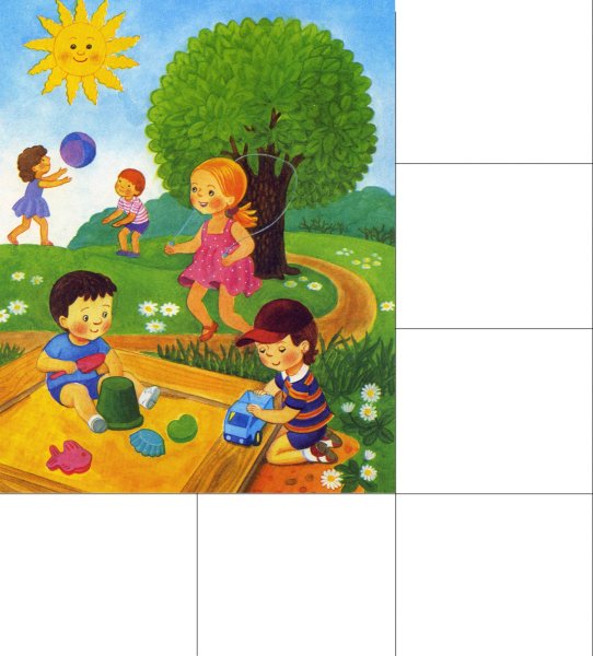 Лето карточки для детей