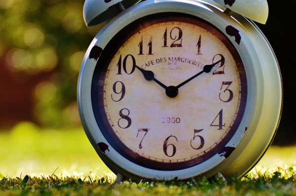 Часы на природе