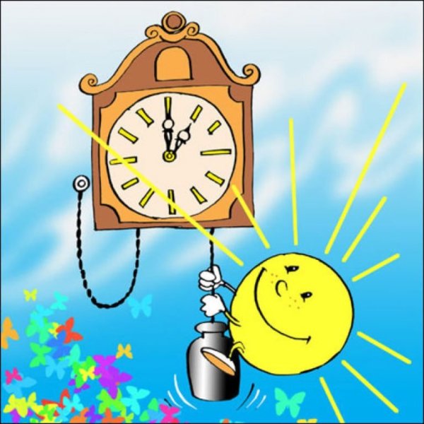 Цветочные часы