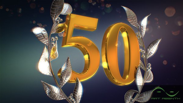 Заставка 50 лет юбилей