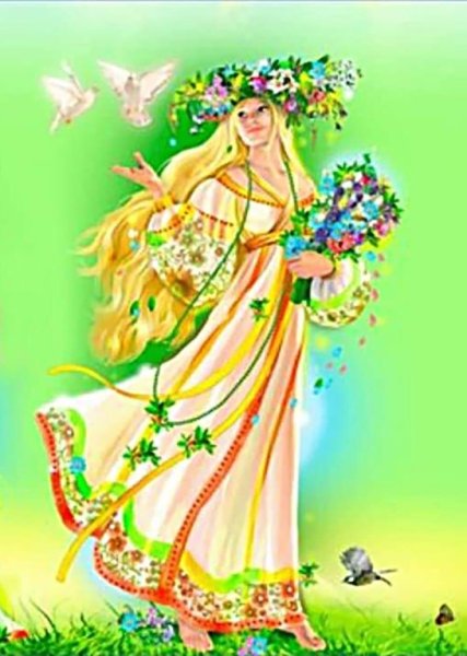 Мультяшные девочки лето