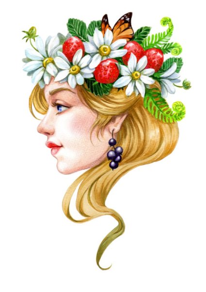 Женщина лето