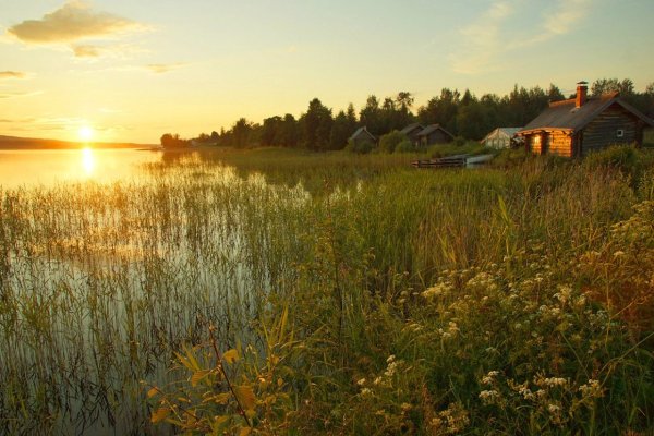 Летний вечер в деревне