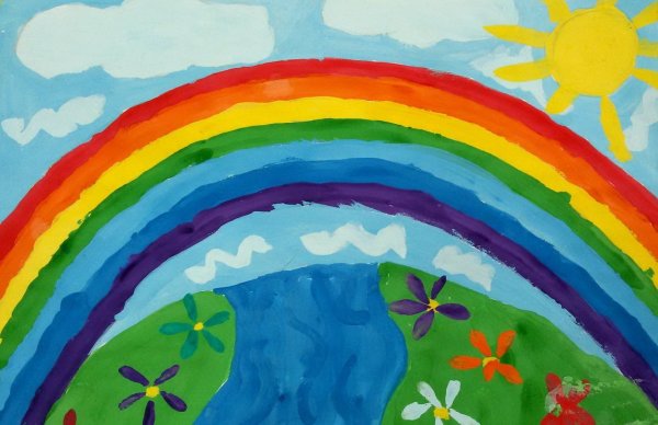 Яркие краски детства