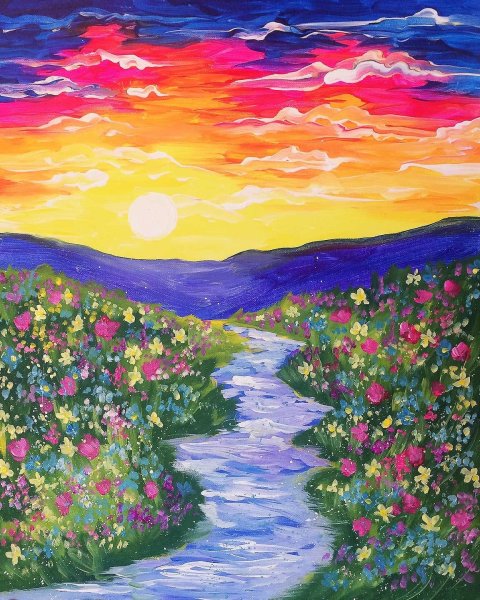 Правополушарная живопись пейзажи