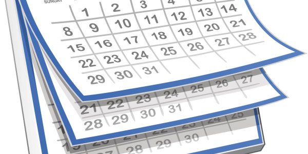 Календарный план в презентации