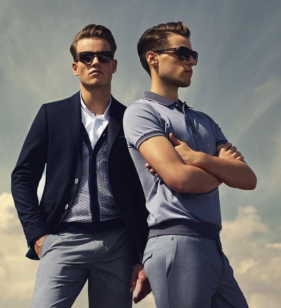 Мужская одежда реклама баннер