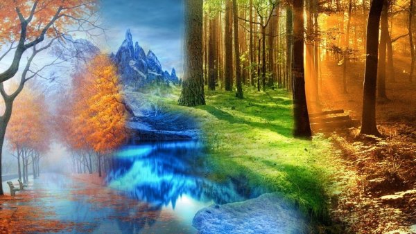 Пейзаж по временам года