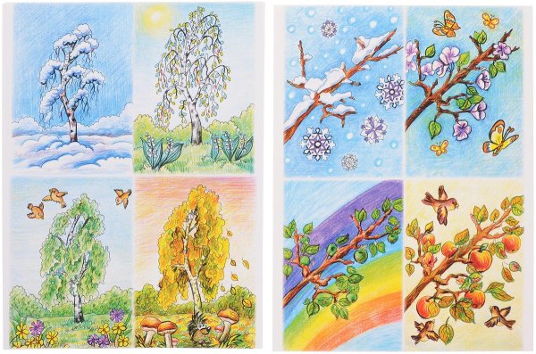 Пейзаж времена года