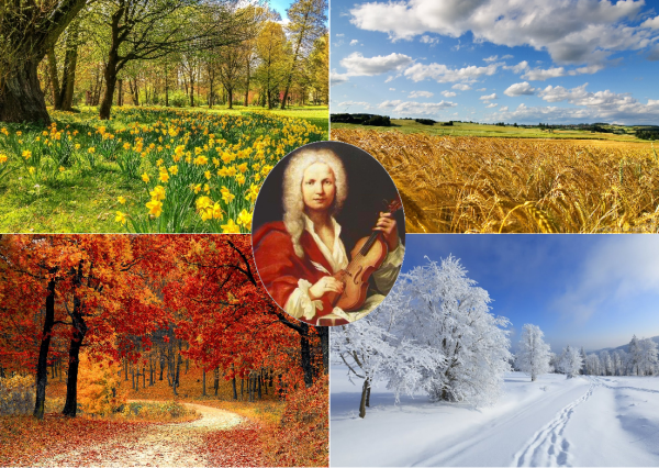 Вивальди времена года рисунок