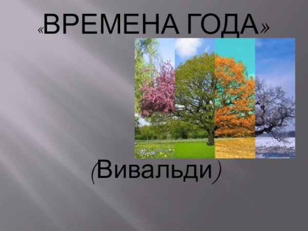 Вивальди времена года обложка