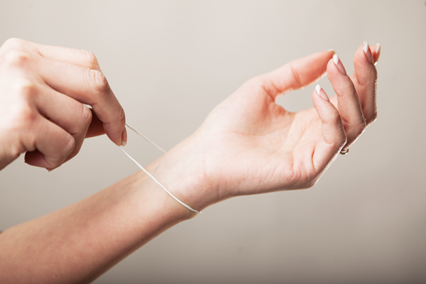 Спираль из цветной бумаги