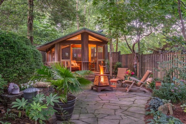 Зона отдыха на участке