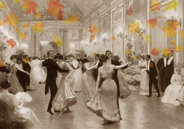 Бальный зал Викторианская эпоха