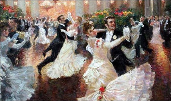 Николай 2 на балу