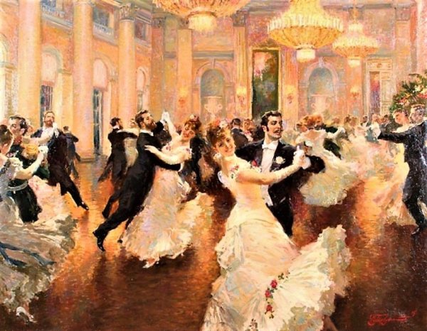 Victor Gabriel Gilbert (French, 1847-1933) - бал