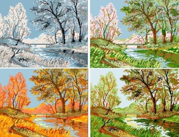 Изображение природы в различных состояниях