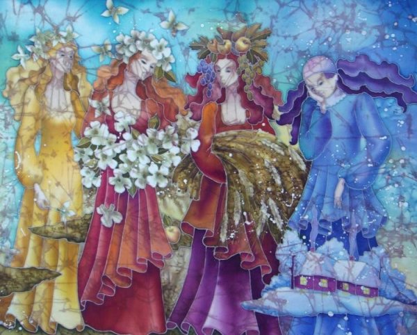 Образ весны и зимы